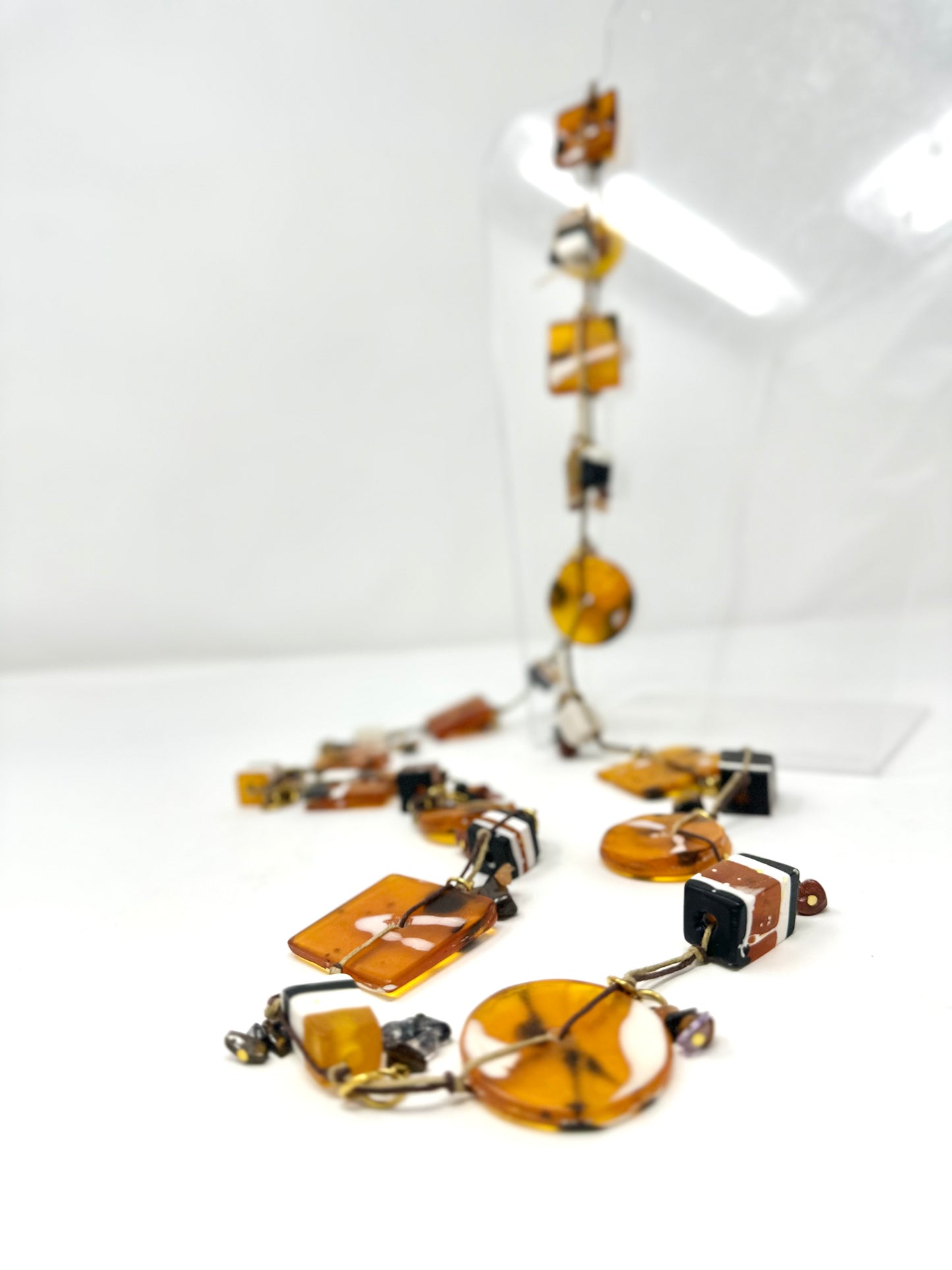 Wildlife Leopard String Necklace