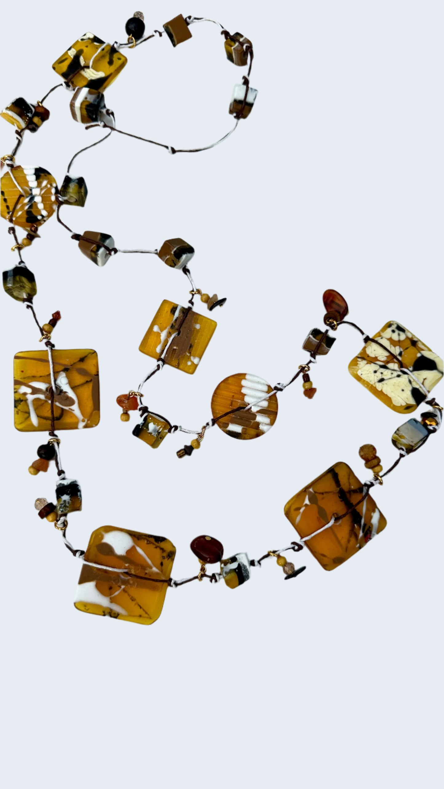 Wildlife Leopard String Necklace