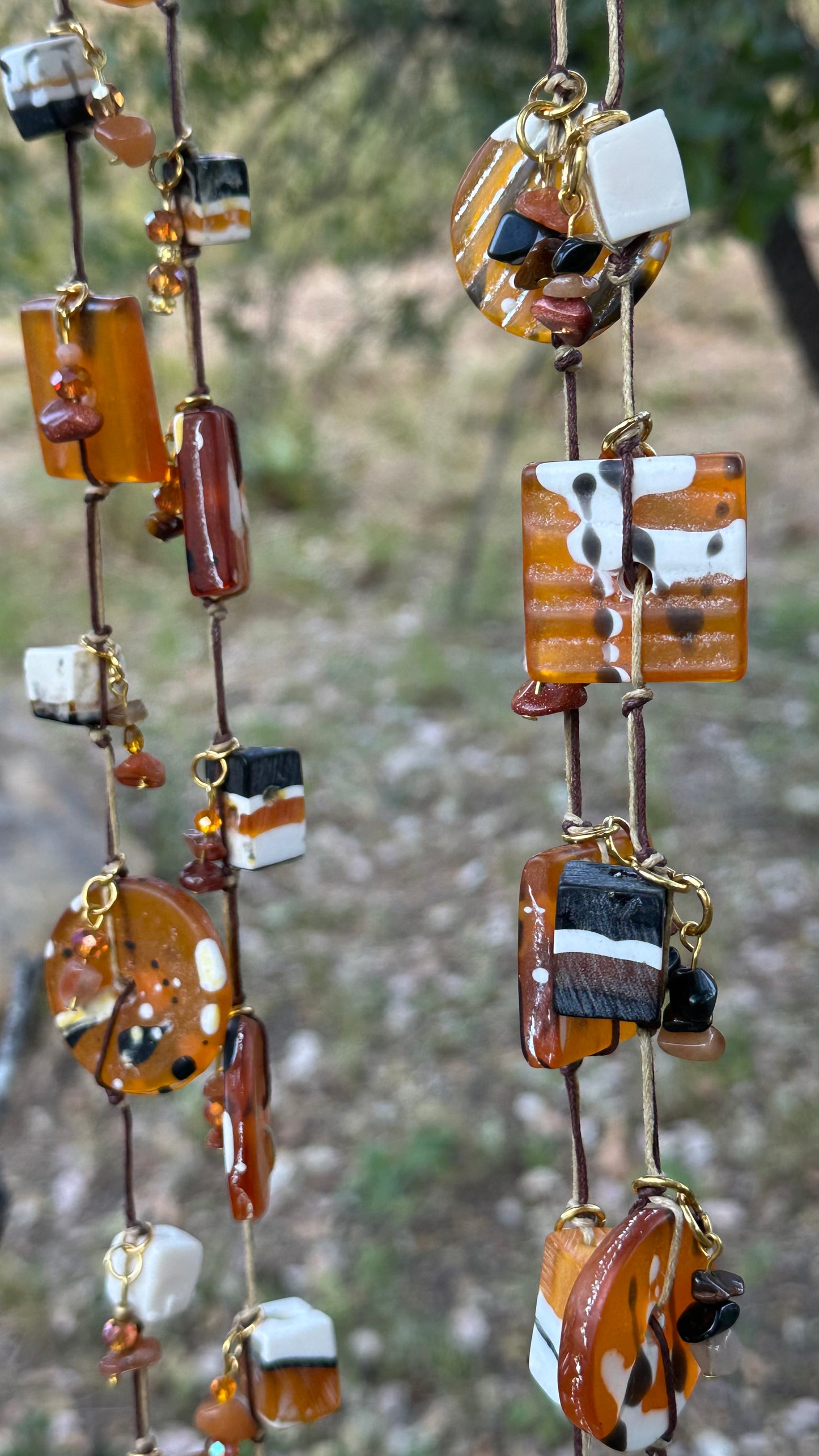 Wildlife Leopard String Necklace